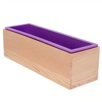 Wooden Soap Mould with Silicone Liner